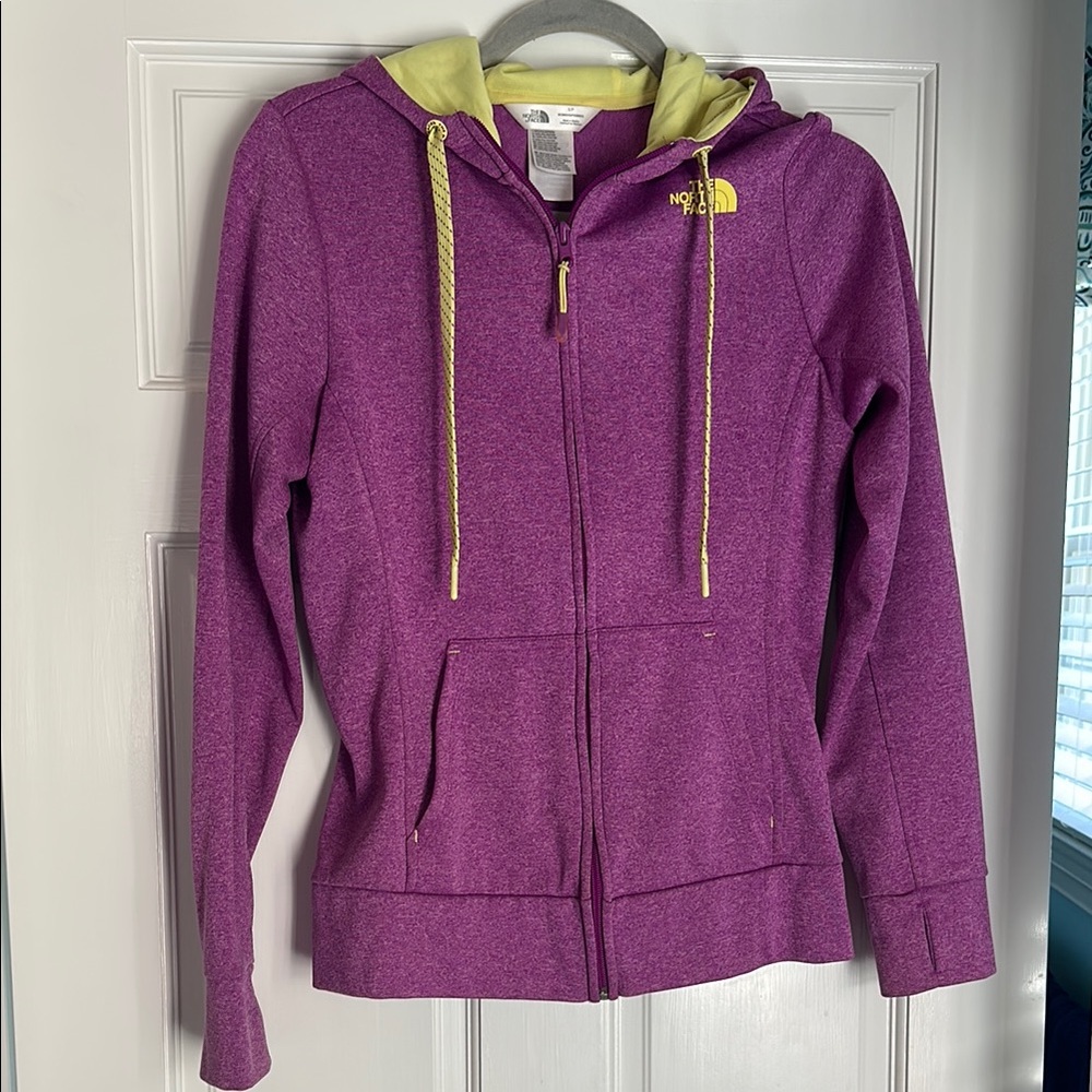 The North Face Violet Jacket with Lemon Highlights